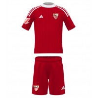 Sevilla Replika babykläder Bortaställ Barn 2025-26 Kortärmad (+ korta byxor)